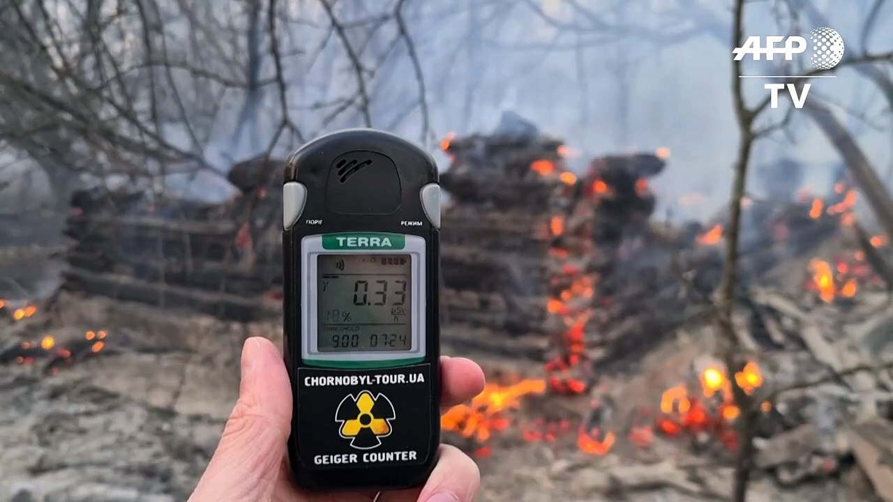 Waldbrand führt zu erhöhter radioaktivität in tschernobyl