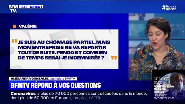 Je suis au chômage partiel, combien de temps serais-je indemnisé ? BFMTV répond à vos questions