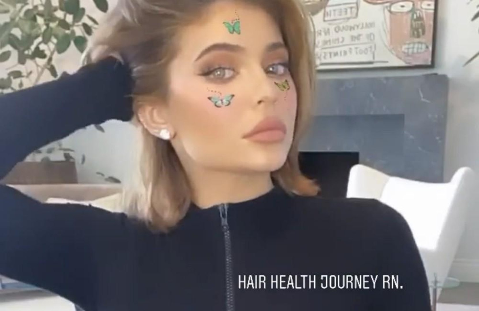 ⁣Kylie Jenner on 'hair health journey'