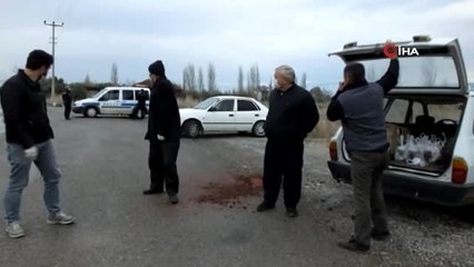 Balıkesir'de arıcılardan görev yapan polislere ballı destek