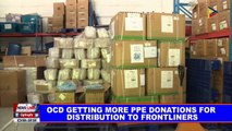 OCD getting more PPE donations for distribution to frontliners