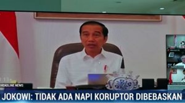 Jokowi: Tidak Ada Pembebasan Napi Koruptor