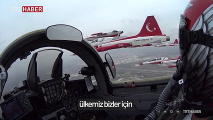 Gökyüzünden mesaj var: Sosyal mesafeyi koruyalım