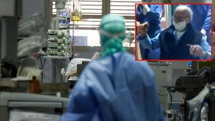 95 yaşında koronavirüsü yendi, hastaneden oynayarak çıktı