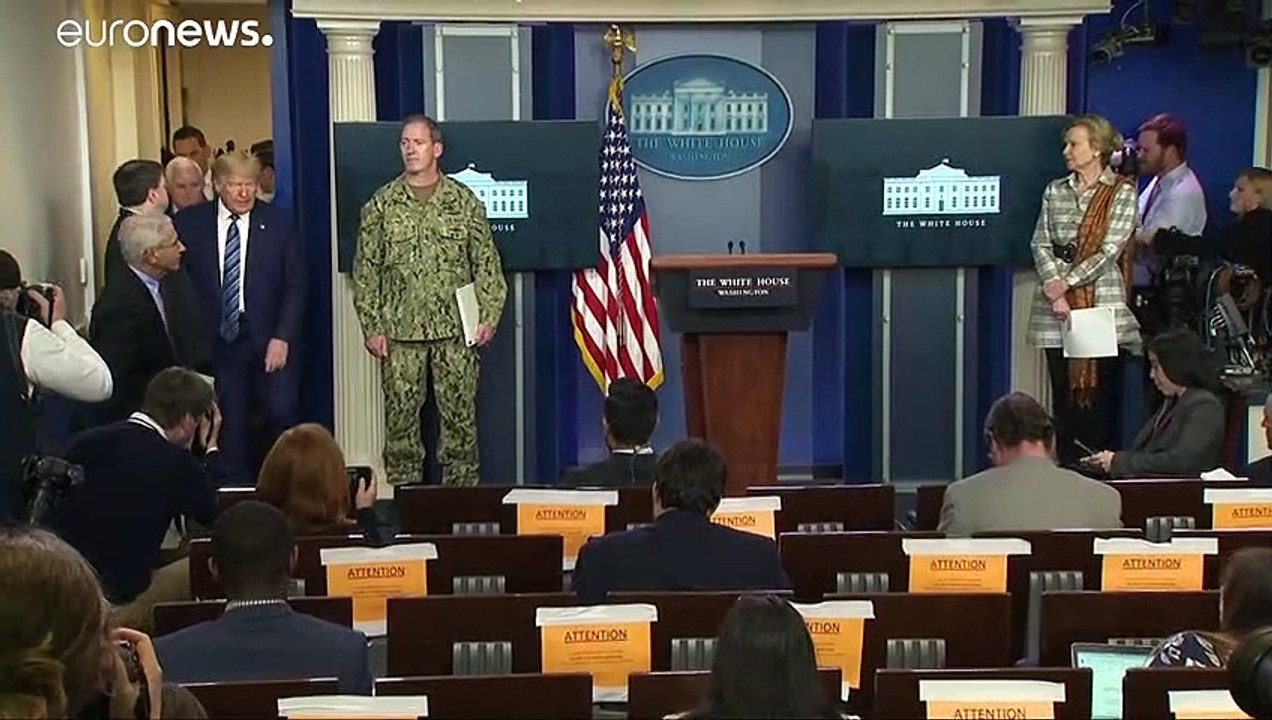 Coronavirus aux Etats-Unis : "Un moment comme Pearl Harbor" mais dans tout le pays