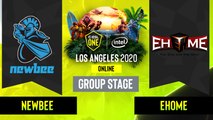 Dota2 - Newbee vs. EHOME - Game 2 - CN Lower Bracket Final - ESL One Los Angeles