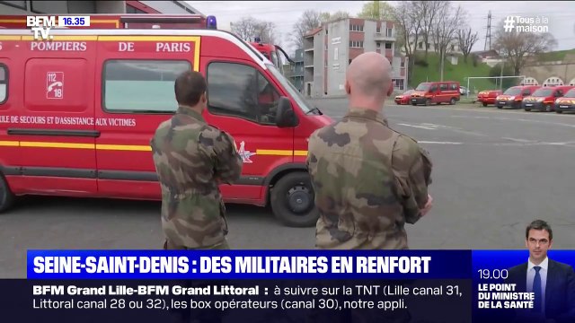 Coronavirus: les militaires en renforts aux côtés des pompiers en région parisienne