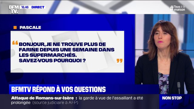 Je ne trouve plus de farine dans les supermarchés. Pourquoi ? BFMTV répond à vos questions