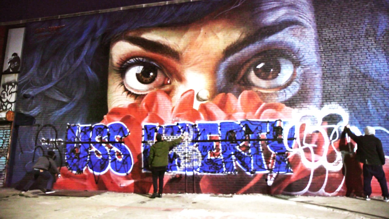 Graffiti Bombing New York With *67 Crew