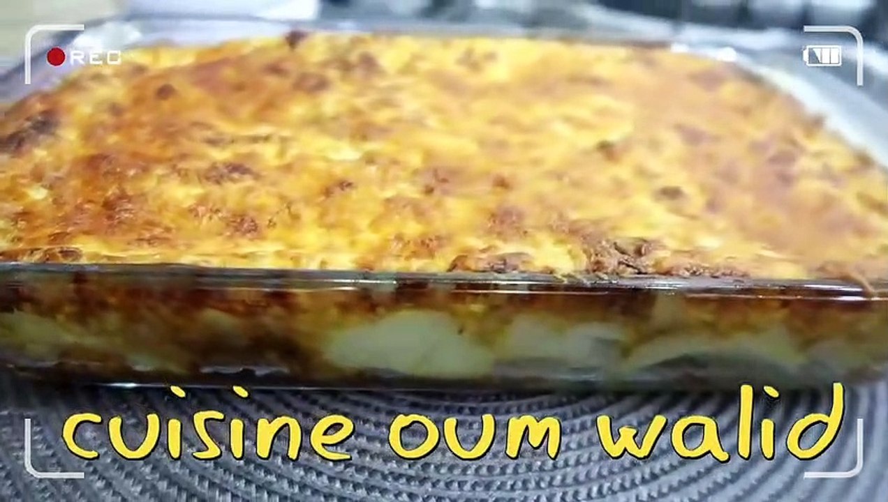 Oum Walid gratin pomme de terre facile
