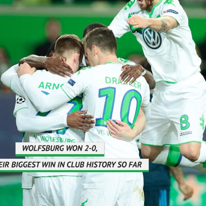 Wolfsburg stun Real Madrid in Champions League