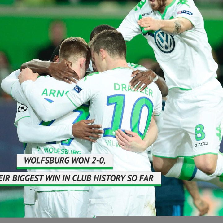 Wolfsburg stun Real Madrid in Champions League