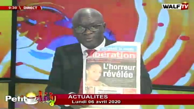 Actualité (avec Alioune Sow) - Petit Déj du 06 avril 2020
