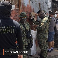 Police storm Quezon City community kitchens, tear down protest posters