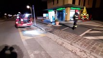 Sigillo (PG) - Vigili del Fuoco sanificano aree pubbliche (06.04.20)