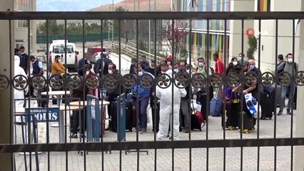 Katar'dan getirilen 166 kişi Kırıkkale'de karantinaya alındı