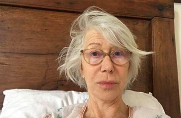 ヘレン・ミレン、スッピン写真で寄付を呼び掛け