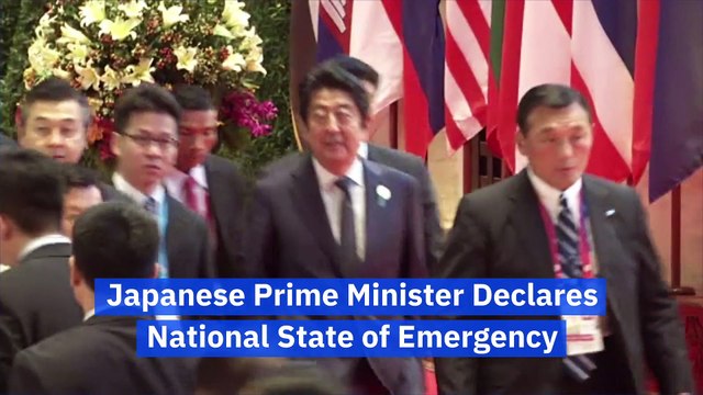 Japanese Prime Minister Declares National State of Emergency