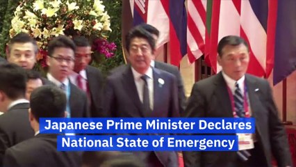 Japanese Prime Minister Declares National State of Emergency