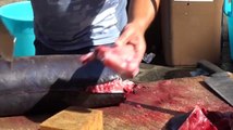 Dev Orkinos Balığı Nasıl Temizlenir How to Fillet Giant Tuna Fish