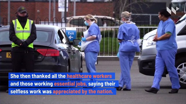 Queen Elizabeth Speak About COVID-19 Pandemic in Rare Televised Address