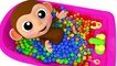 Learn Colors With Animal - Learn Colors Baby Monkey Bath Time Bunny Mold Finger Family Song for Kid Children
