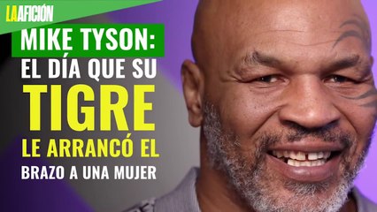 El día en que el tigre de Mike Tyson le 'arrancó' el brazo a una mujer