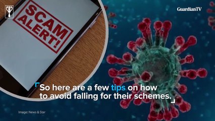 Coronavirus: How to avoid scammers