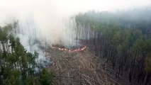 Ukraine: forest fire hits Chernobyl nuclear zone