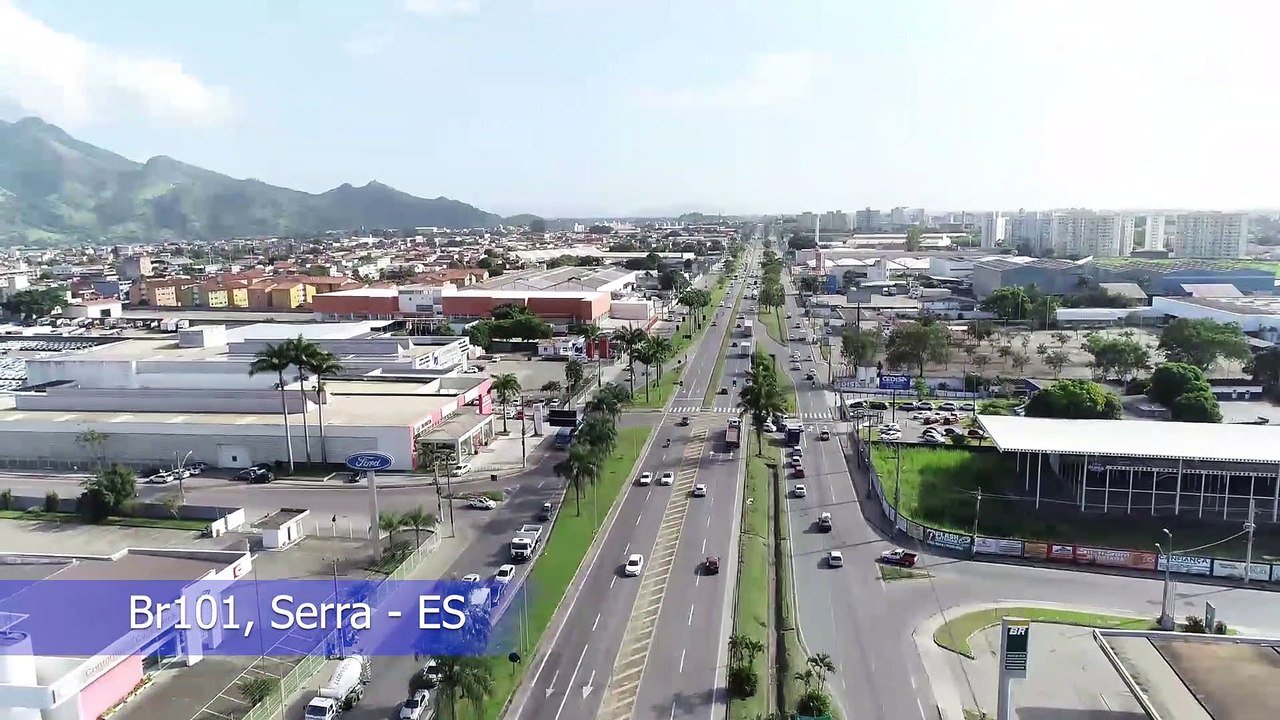 Imagens áreas mostram movimento da cidade