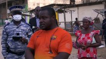 Coronavirus : Destruction des installations du site de la BAE:  Le Préfet d'Abidjan sensibilise les populations