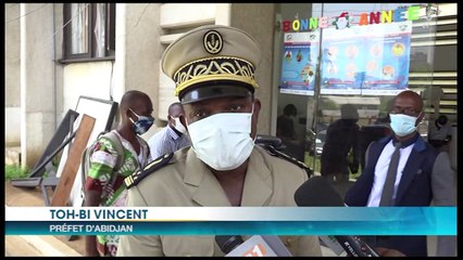 Coronavirus : Le Préfet d'Abidjan échange avec les maires