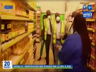 RTG / Covid 19 - Vérification des stocks par la DPC à POG