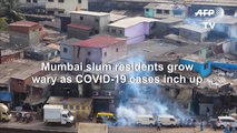 Sitting ducks: fear stalks a Mumbai slum as virus cases inch up