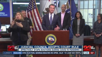 Evictions emergency rule