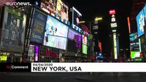 شاهد: نيويورك، صمت في شوارع مدينة لم تتعود على النوم