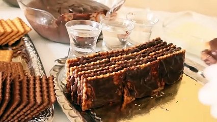 Download Video: كيكة باردة بدون بيض بدون فرن وبدون قالب بشكل وطعم حيبهر كل ضيوفكمNO egg no bake cake