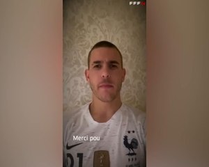 Bleus - Le message de soutien de l’équipe de France