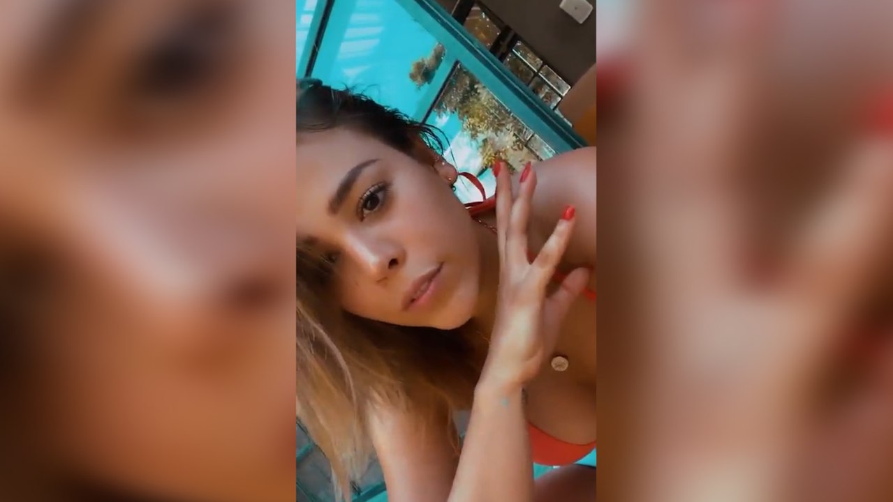 Danna Paola muestra cómo está pasando el confinamiento