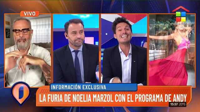 Intrusos | Escandalosa participación de Noelia Marzol en PH, el programa de Andy Kusnetzoff