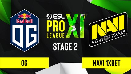 CSGO - NAVI 1XBET vs. OG [Inferno] Map 1 - ESL Pro League Season 11 - Stage 2
