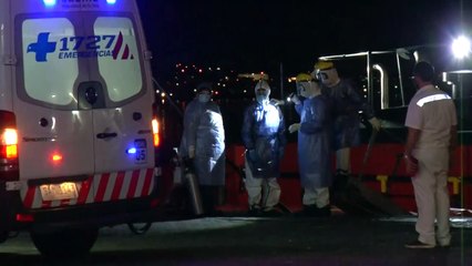 Navio de cruzeiro 'contaminado'