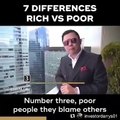 Things rich people does and poor people doesn't