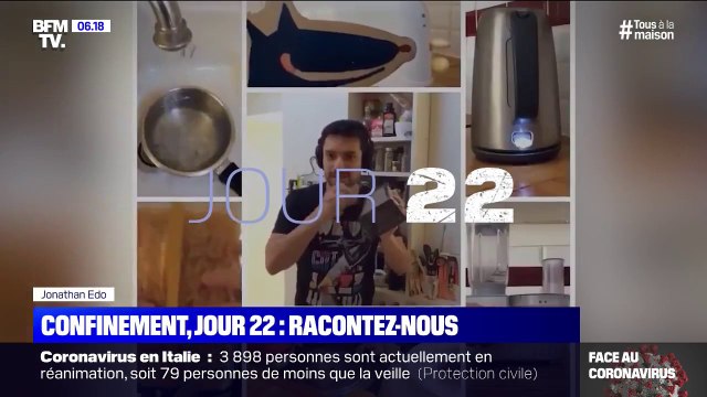 Confinement, jour 22: vous nous racontez vos journées et vos activités