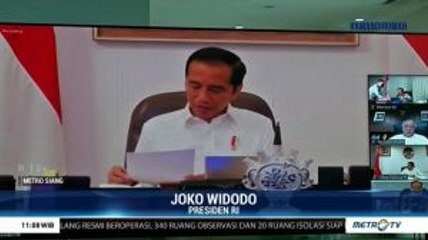 Jokowi: Daerah Realokasi Anggaran untuk PSBB