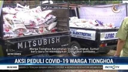 Aksi Peduli Covid-19 Warga Tionghoa