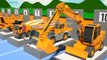 Trucks Construction Show for Kids - Excavator, Dump Truck, Bulldozer, Mixer Truck for Children