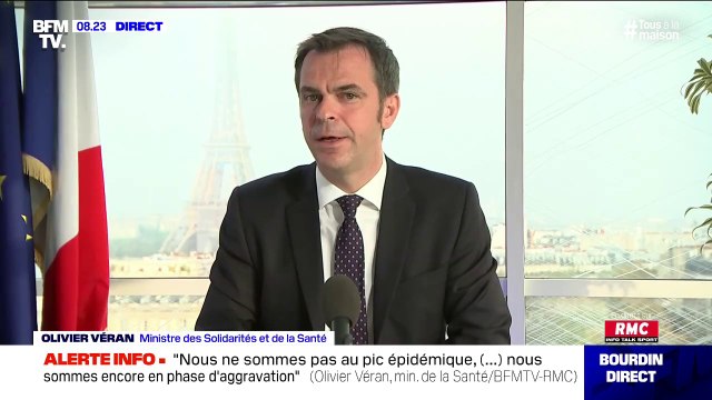 Selon Olivier Véran, les efforts que nous faisons sont en train progressivement de payer