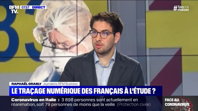 Coronavirus: le traçage numérique des Français à l'étude ?