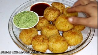 easy chicken bread balls/mayo chicken balls with zareen fatima
